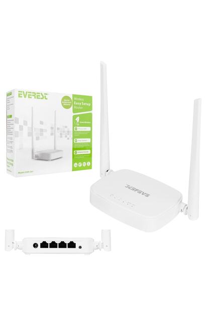 Everest Access Poınt Repeater 4 Port 300 Mbps Ewr-301 - Fiyatı