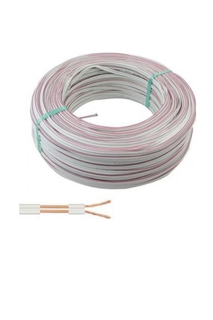 2x0,75 Ttr Yassı Elektrik Kablosu 20 Mt