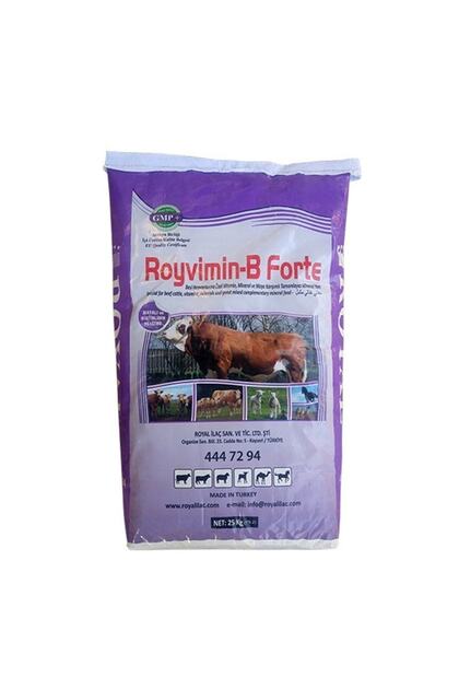 Ilaç Royvimin B Forte 25 Kg ( Torba ) Mayalı Ve Biotinli Yem Katkıları