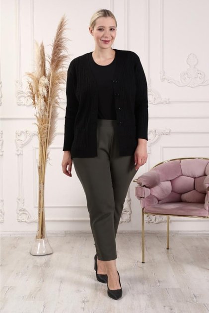 Stylish Quality Burma Pattern Short Classic Cardigan