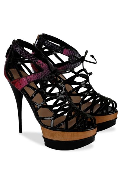 SEBASTIAN Kadın Siyah Klasik Topuklu Ayakkabı S5225 - 2