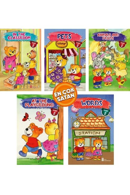 2Nd Grade's Enjoyable Reading Book Ingilizce 5'li Hikaye Kitabı Seti