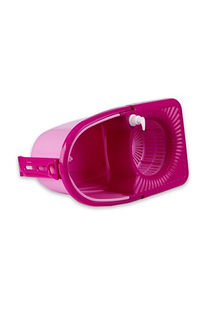 Flora Trendy Tekerlekli Çekmeli Temizlik Seti F369 Pembe - Fiyatı