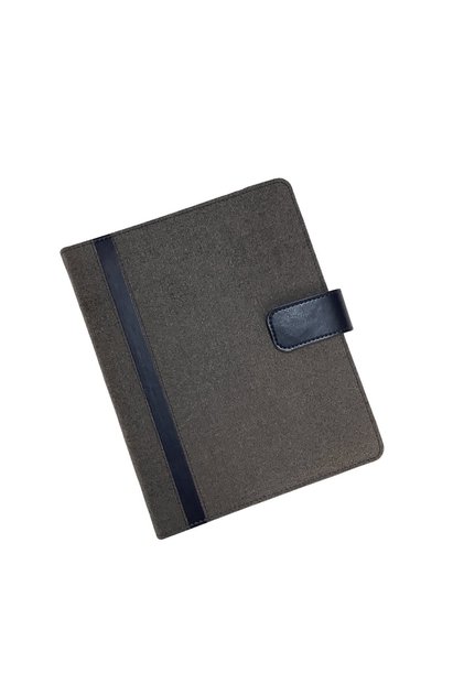 Acar Felt Covered Magnet Patch 18.5*23 Cm 240 Pages Undated Planner Organizer Gray