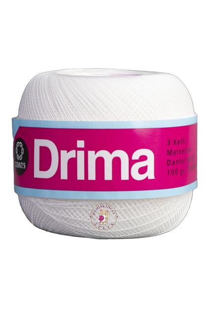 Drima Dantel Ipliği 60 No: Kar Beyaz - Fiyatı, Yorumları
