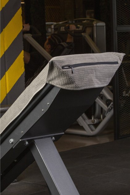 Fitpro 50x100 Cm Fermuarlı Cepli Spor Fitness Havlusu