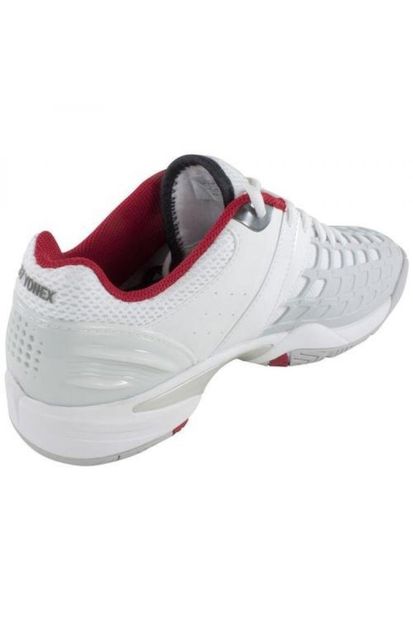 YONEX Power Cushıon Pro Beyaz Grı Kırmızı Tenis Ayakkabısı - 3