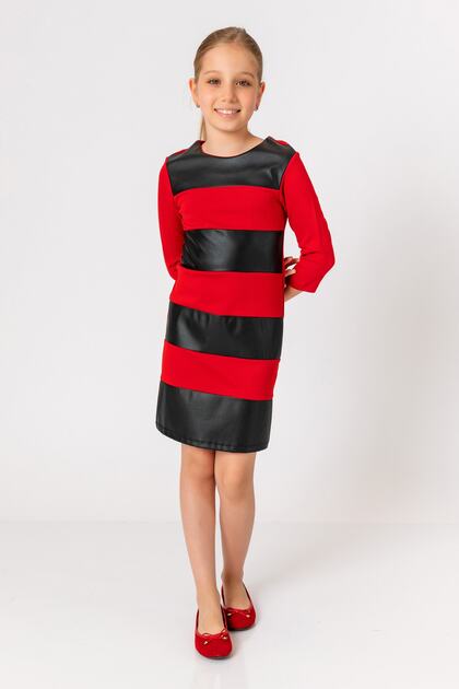 Girl's Red Dress
