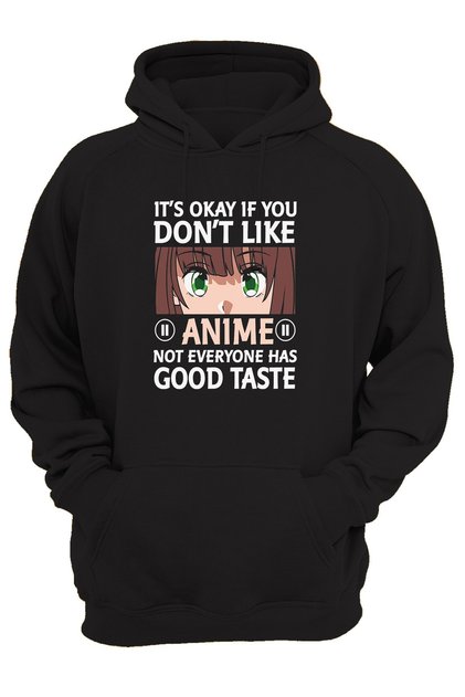 Anime Text Pre-Printed, 100% Cotton, 3 Thread. Very Thick Hoodie with Rasterized, Fully Fleece Inside