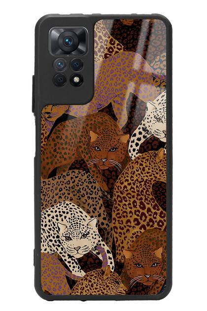 Xiaomi Redmi Note 11 Pro Glossy Phone Case with Leopards Design
