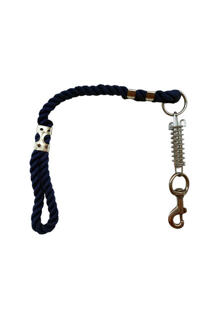 Strong Spring Dog Close Walking Rope Blue