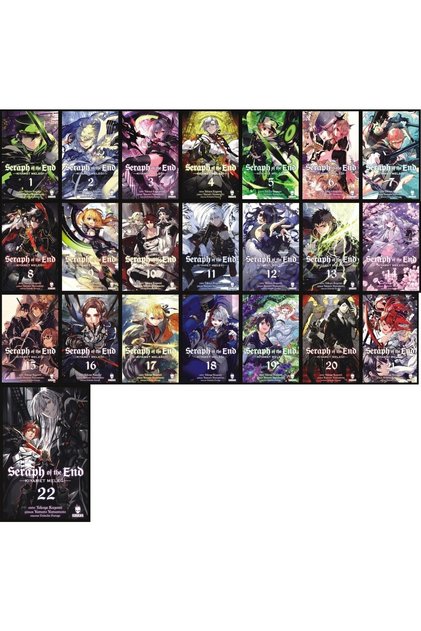 22 Kitap Set Seraph Of The End Kıyamet Meleği Serisi Takaya Kagami Tüm Seri Manga