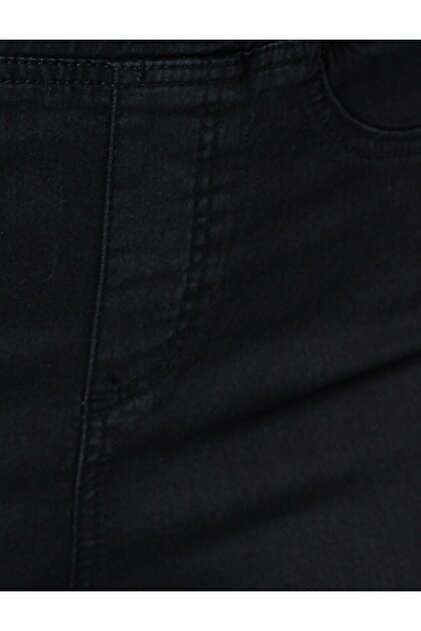 Koton Skinny Fit Jean -yüksek Bel Dar Kesim Dar Paça Pantolon - 5