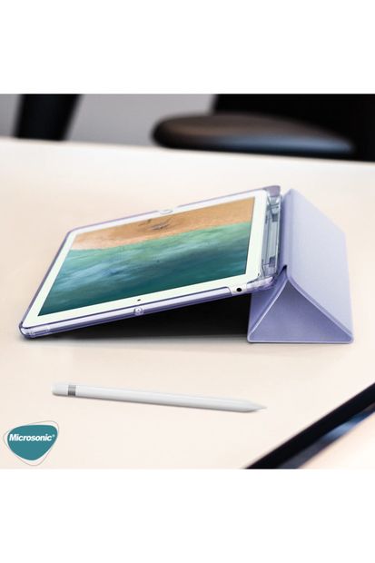 Microsonic Microsonic Galaxy Tab S7 Plus T970 Kılıf Origami Pencil Siyah - 4