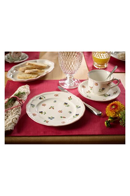 (未使用)Villeroy & Boch Petite Fleur 大中皿8枚組 Villeroy & Boch Petite Fleur Düz Tabak 17 Cm - Fiyatı, Yorumları