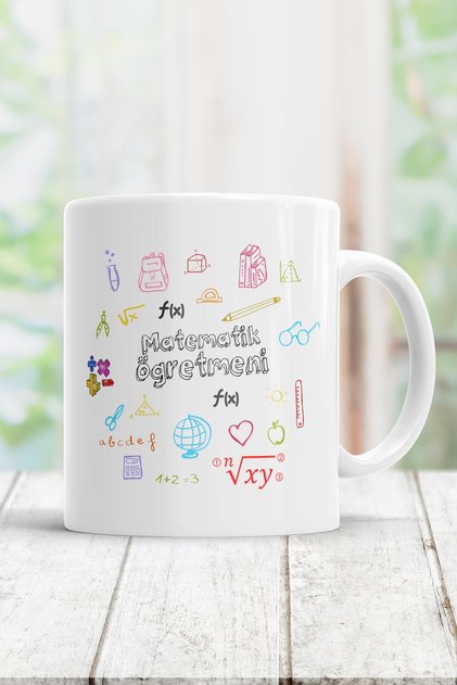 Matematik Öğretmeni Kupa Bardak