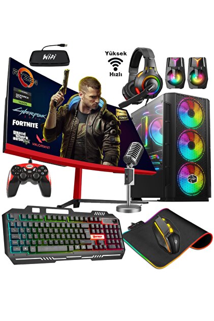 Zeiron Ptx80 Ryzen 5 3600 32gb 512gb M.2+1tb Gtx1660 Super 24