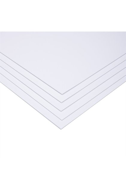 Ümraniye Hobi Fotoblok Maket Kartonu Beyaz 1mm 35*50cm 5'li Paket