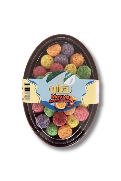 Fruit Round Jelly Turkish Delight 300 Gr