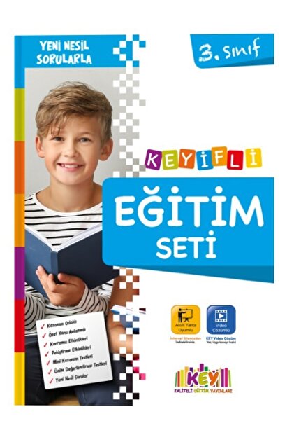 Kaliteli Eğitim Yayınları Key Yayınları 3.sınıf 6'lı Eğitim Seti