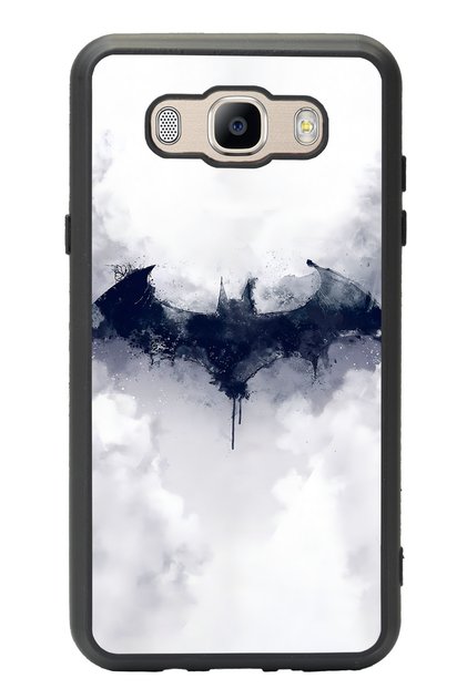 Samsung J7 (2016) White Batman Design Glossy Phone Case