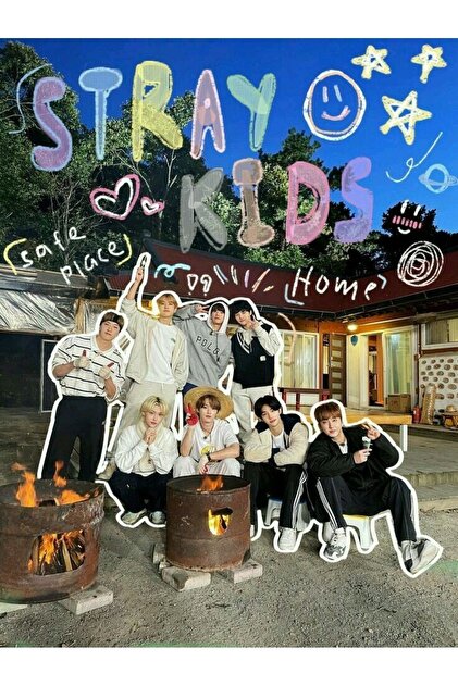 Genel Markalar Stray Kids Poster A5 Boyut 15 X 21 Cm Dijital Baskı