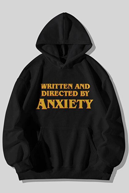 Harmandar Written And Directed By Anxiety Baskılı Unisex Siyah