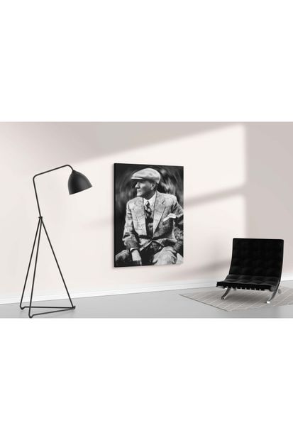 fotolyo Atatürk Portresi Kanvas Tablo - 5