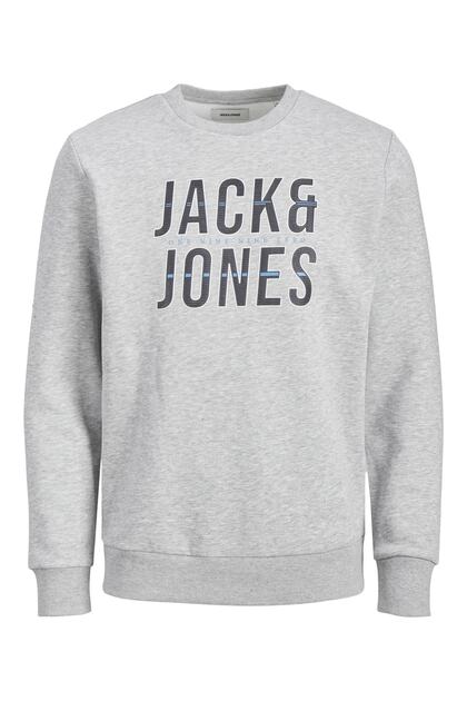 Crew Neck Logo Printed Sweatshirt- Xilo