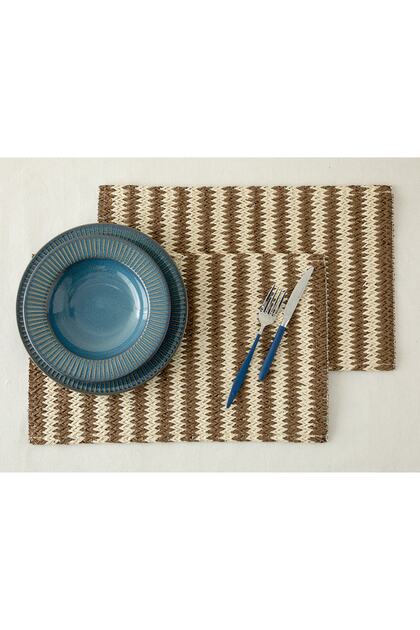 Braiding Paper 2-Piece American Service 30x47 Cm Brown
