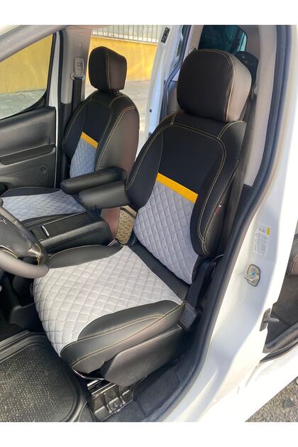 Alfombrillas Para Peugeot Rifter 2018-2025 - Kit De 3 Piezas A Medida, Tejido De Felpa, Base Antideslizante, Bordado Personalizable
