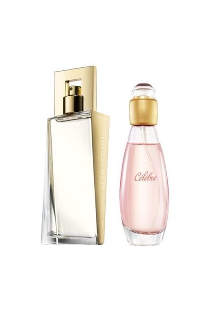 Attraction Kadın Parfüm Edp 50 ml Celebre Kadın Parfüm Edt 50 ml 2'li Set