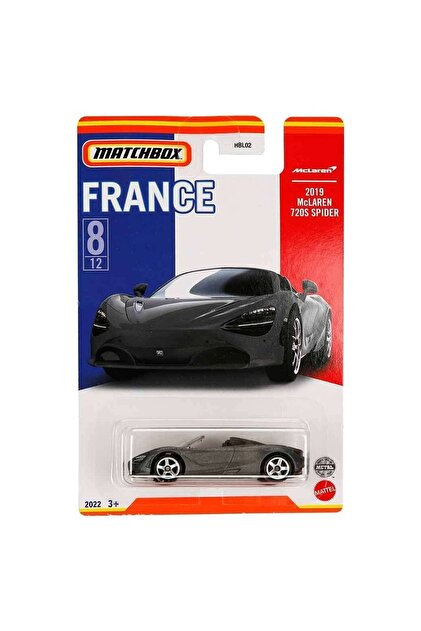 Matchbox 1:64 Best Of France Arabalar 2019 Mclaren 720s Spider