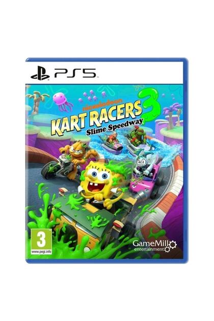 NİCKELODEON Ps5 Kart Racers Slime Speedway Playstation 5 Oyun NİCKELODEON Ps5 Kart Racers Slime Speedway Playstation 5 Oyun