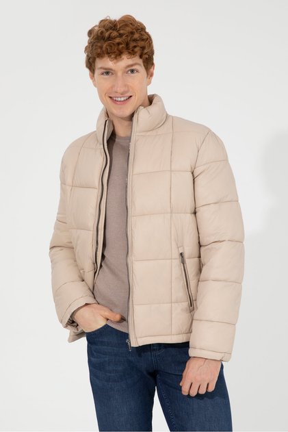 Beige Men's Coat