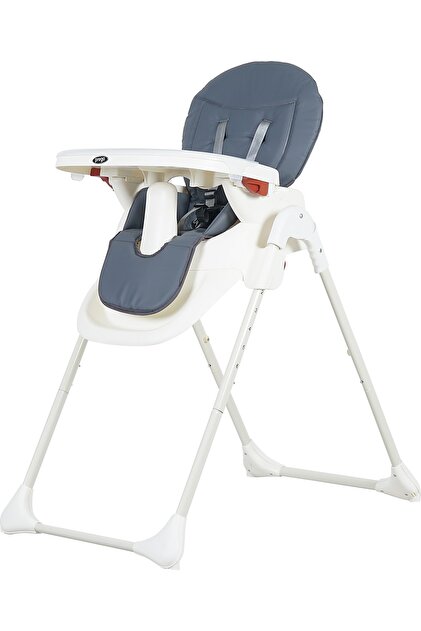 Prego 3034 Pino Mama Sandalyesi Pratik Ve Hızlı Katlanabilir Kullanışlı Ve Geniş Mama Tablası - 1