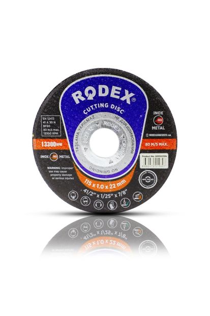 Badem10 25 Parça Avuç Içi Spiral Taşlama Makinesi Cırt Zımpara Flap Inox Metal Kesme Kesici Disk Seti 115 Mm - 3