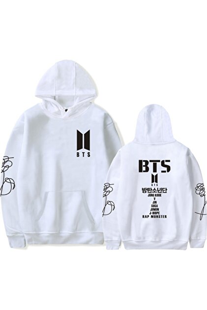 GALASHOP Bts Bangtan Unisex Hoodies Kapşoınlu - Fiyatı, Yorumları