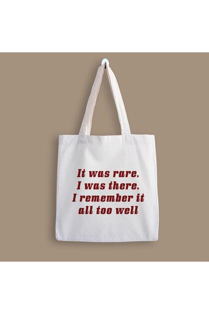 Taylor Swift It Was Rare Printed Cloth Bag