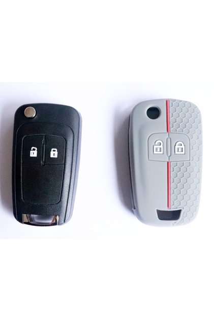 Opel Chevrolet Carved Silicone Control Cover 2 Buttons
