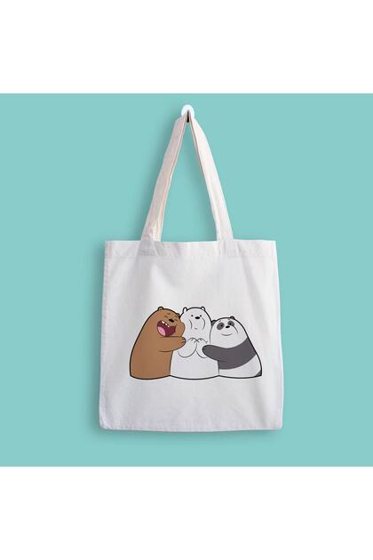 We Bare Bears Printed Cloth Bag