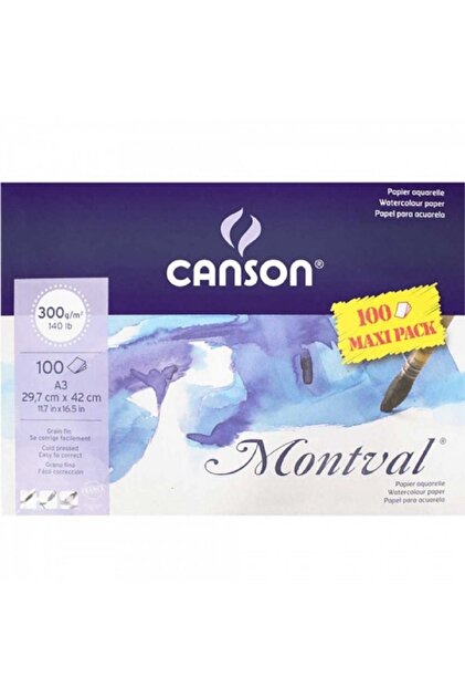 Bloc de Viaje Canson Montval 300gr formato A5 24hojas