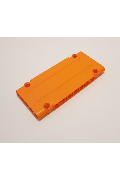 Original Accessory Moc Custom Technic Large Panel Plate 5 X 11 X 1 Orange 1 Piece Will Be Sent