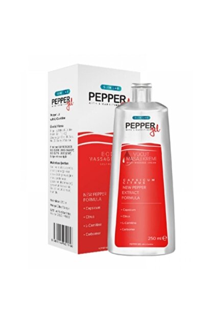 Bilge İlaç Slim Lab Pepper Gel - Biber Jeli Slim Lab 250 ml (3 ADET) - 4