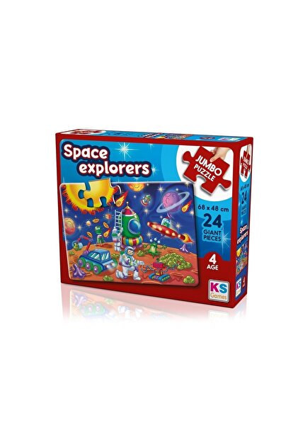 Ks Games 50 Parça Jumbo Puzzle - Planets of Solar System - Fiyatı
