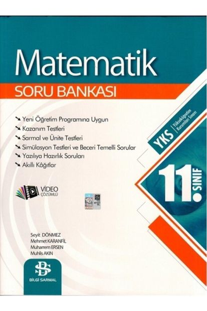 Bilgi Sarmal Yayınları Bilgi Sarmal 11.sınıf Matematik Soru Bankası 2021 Yeni Baskı - 1