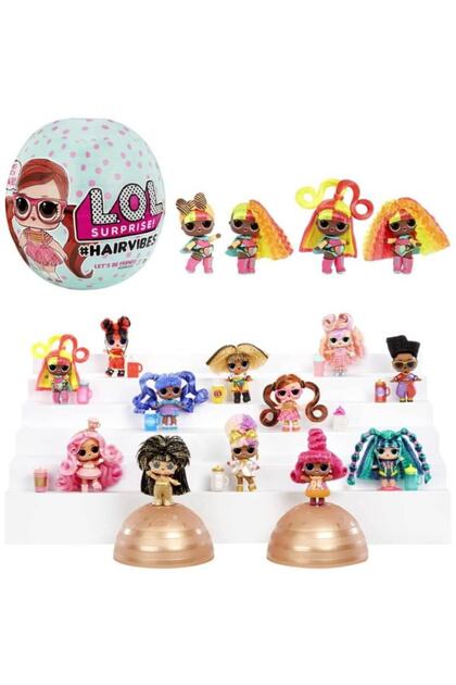 Lol L.o.l Orjinal Hairvibes Sürpriz Bebekler 15 Sürpriz Bebek