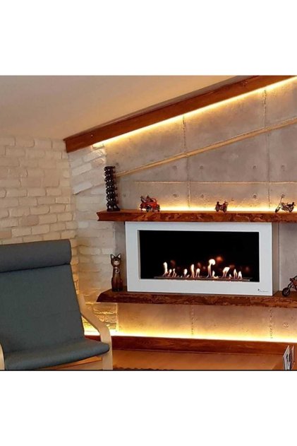 Diamond 120 Cm Bacasız Şömine  Bioethanol YakıtLı Şömine