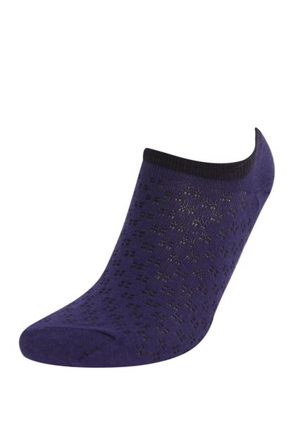 DeFacto Erkek Çok Renkli Patik Çorap 3'Lü T7218AZ21SP - 3