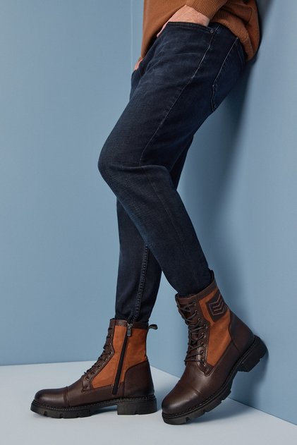 Brown Men's Boots 02BOY252450A480